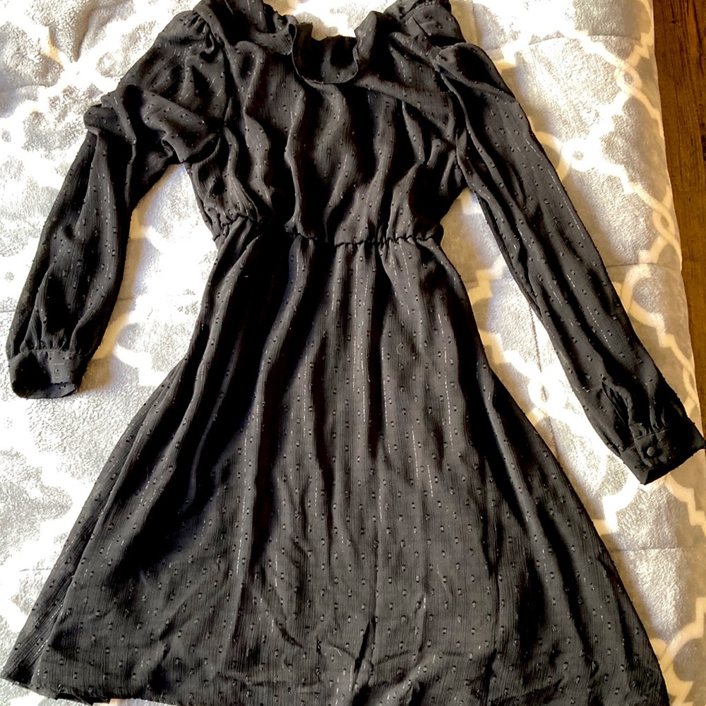 Emma and Michelle Black Dress
